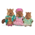 Li'l Woodzeez - Set of figures BUSTLEBERRY squirrel family