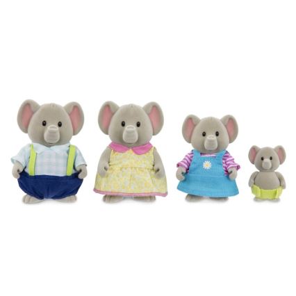 Li'l Woodzeez - Set of figures OLIPHANT elephant family