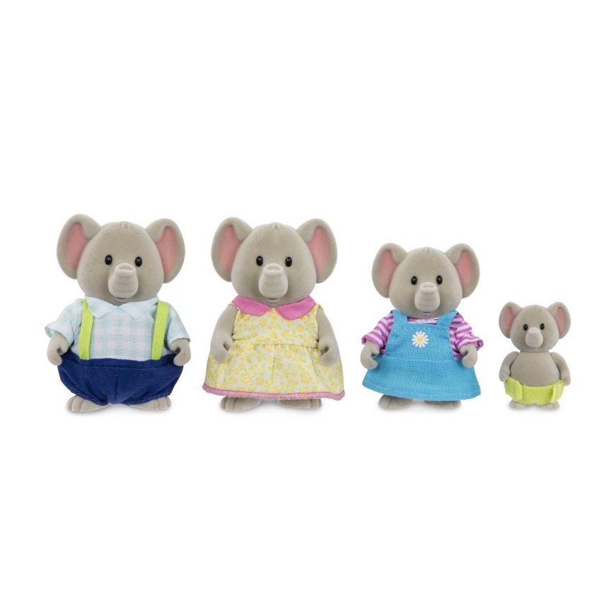 Li'l Woodzeez - Set of figures OLIPHANT elephant family