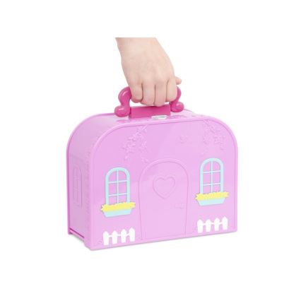 Li'l Woodzeez - Suitcase playset bedroom
