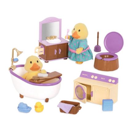 Li'l Woodzeez - Toy set bathroom furniture