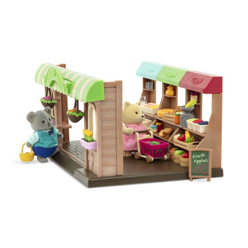 Li'l Woodzeez - Toy set farmers market