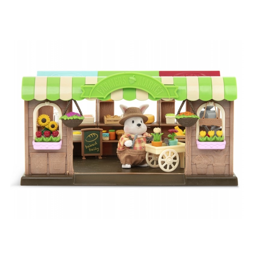 Li'l Woodzeez - Toy set farmers market