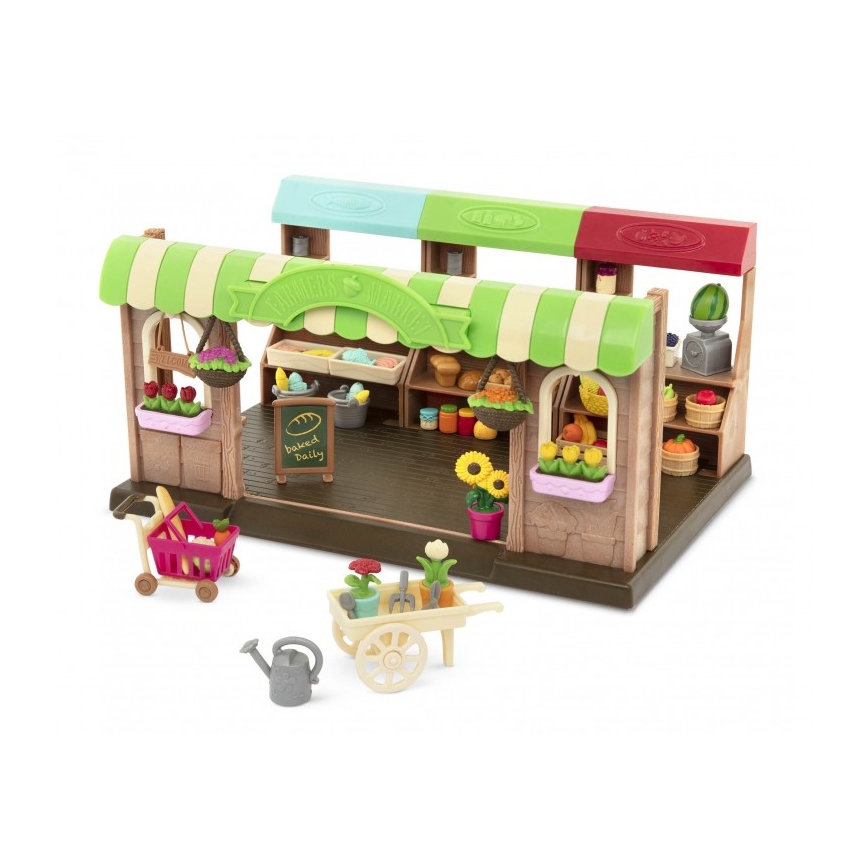 Li'l Woodzeez - Toy set farmers market