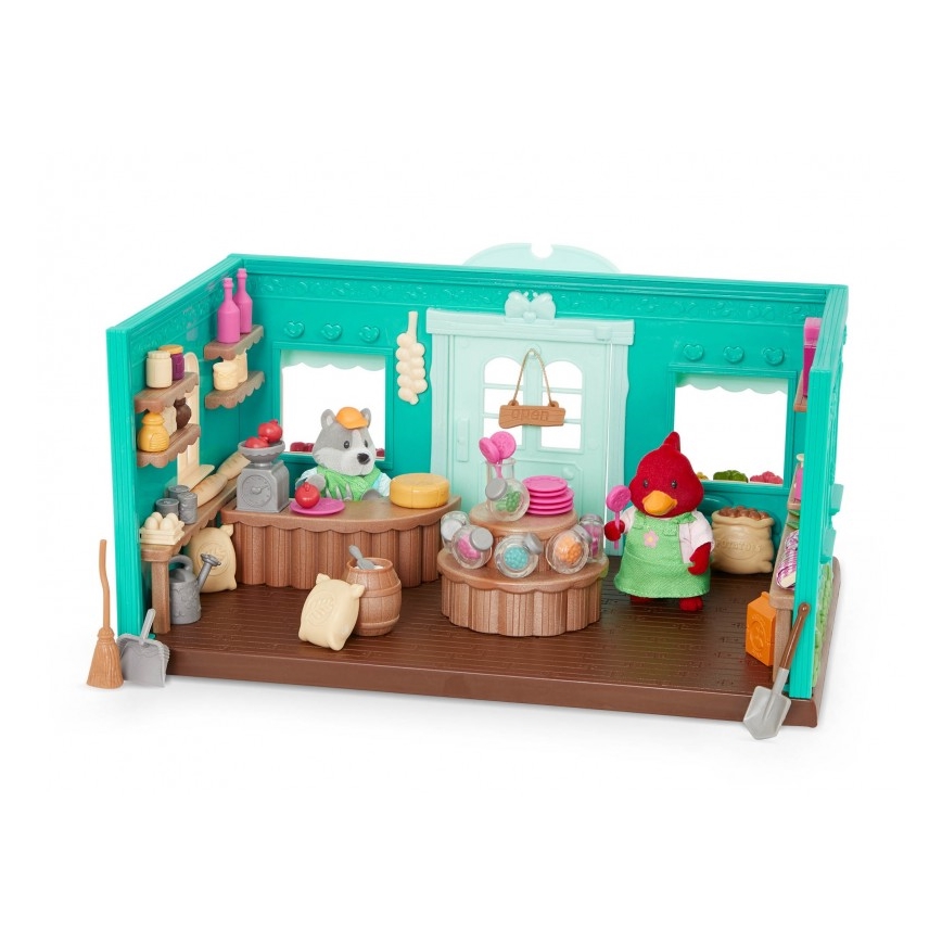 Li'l Woodzeez - Toy set grocery store