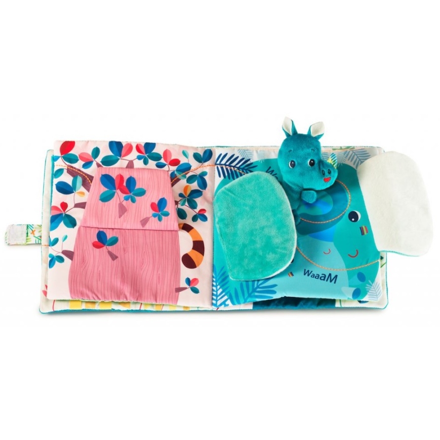 Lilliputiens - Children's textile book rhinoceros Marius