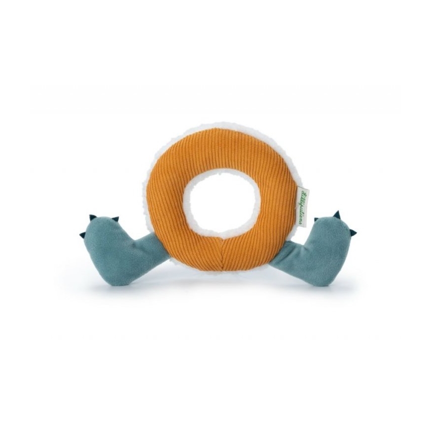 Lilliputiens - Plush chain with a teether dragon Joe