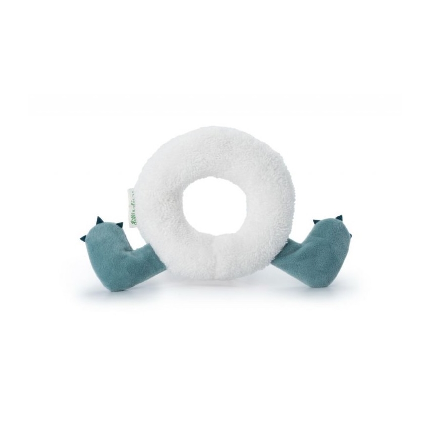 Lilliputiens - Plush chain with a teether dragon Joe