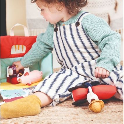 Lilliputiens - Plush set My first farm