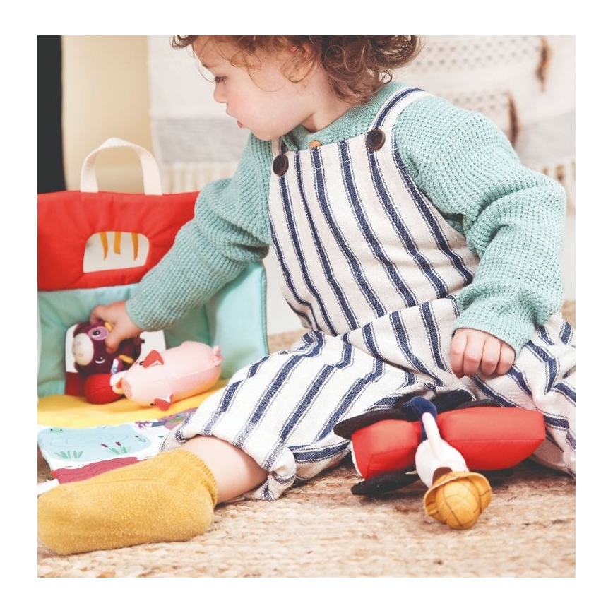 Lilliputiens - Plush set My first farm