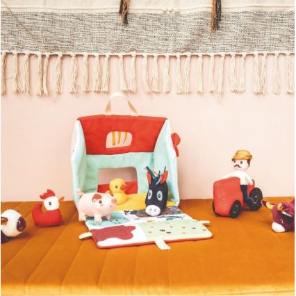 Lilliputiens - Plush set My first farm