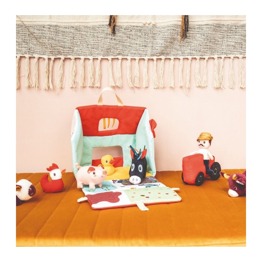 Lilliputiens - Plush set My first farm