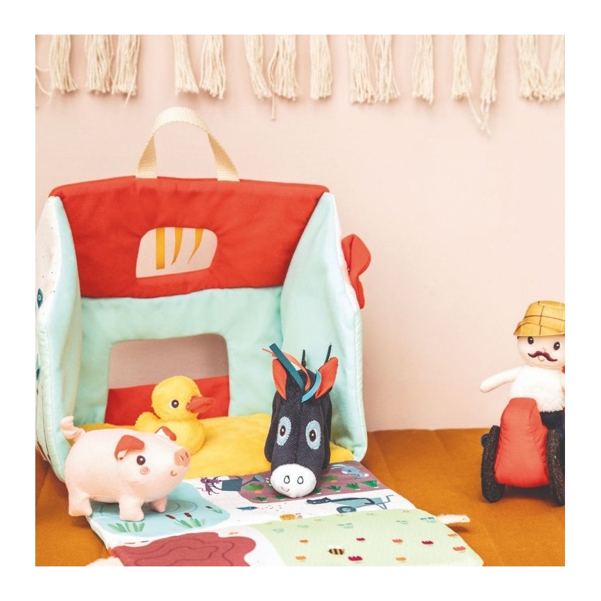 Lilliputiens - Plush set My first farm