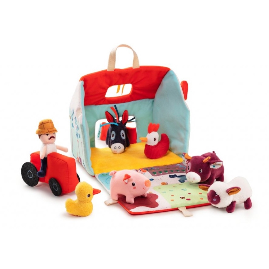 Lilliputiens - Plush set My first farm