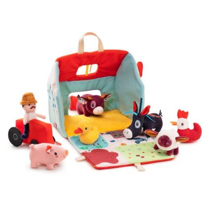 Lilliputiens - Plush set My first farm