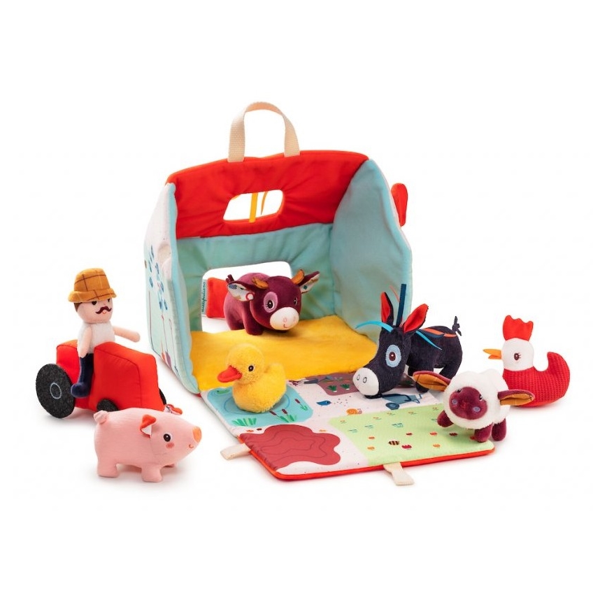 Lilliputiens - Plush set My first farm