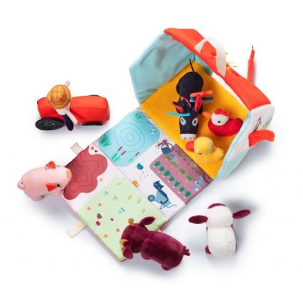 Lilliputiens - Plush set My first farm