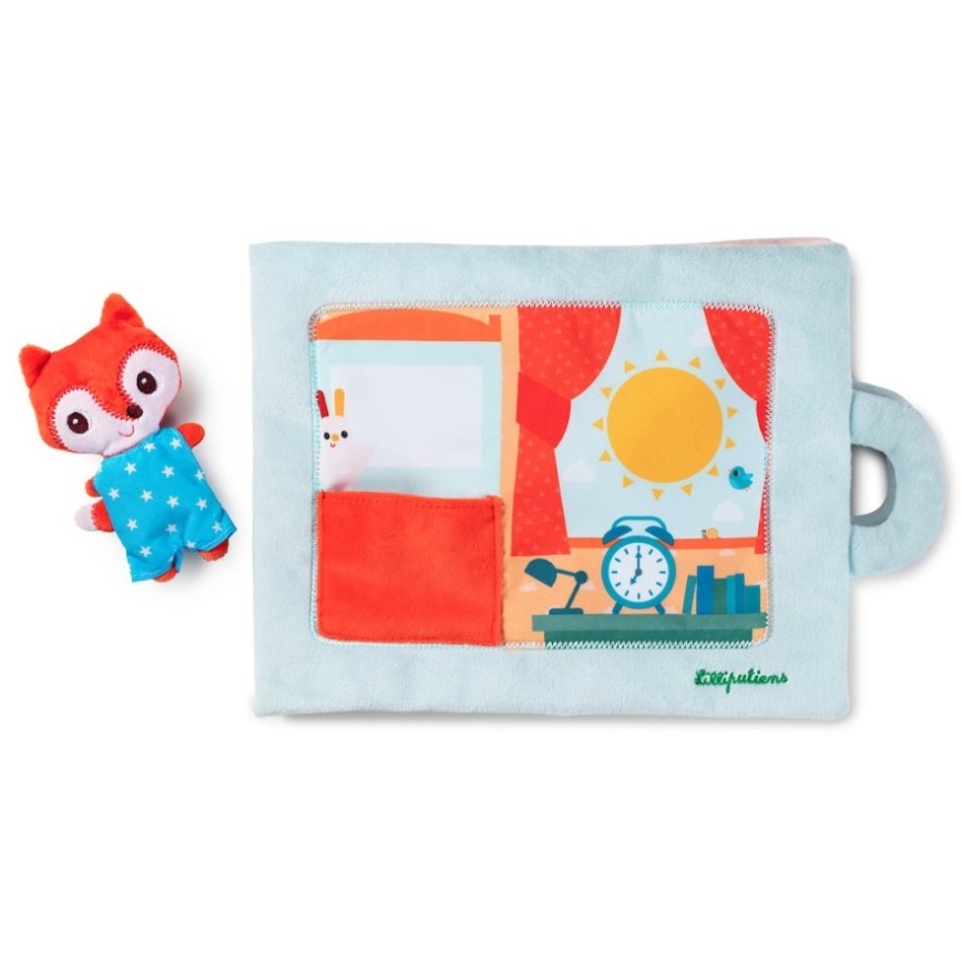 Lilliputiens - Textile book Good morning fox Alice