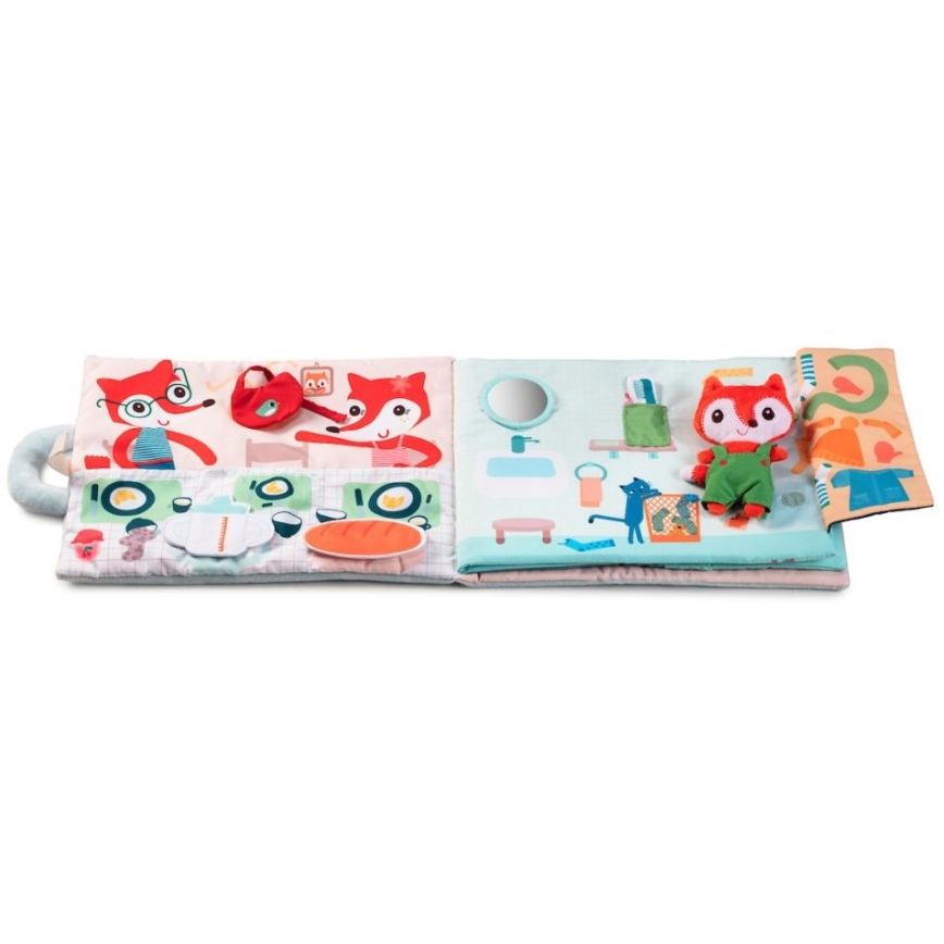 Lilliputiens - Textile book Good morning fox Alice