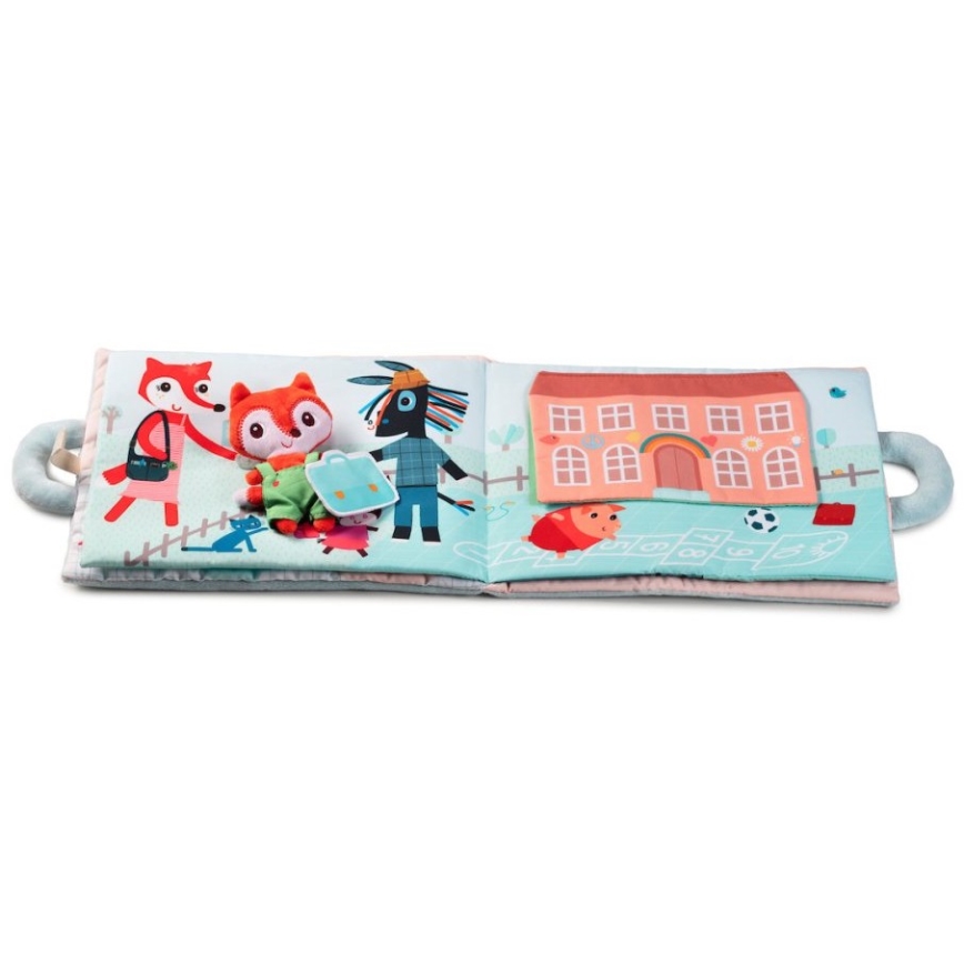 Lilliputiens - Textile book Good morning fox Alice