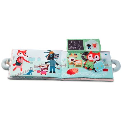 Lilliputiens - Textile book Good morning fox Alice