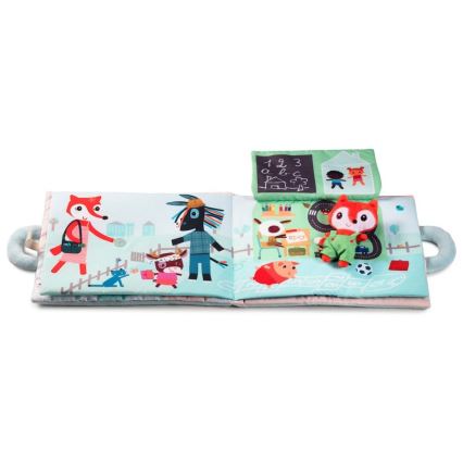Lilliputiens - Textile book Good morning fox Alice