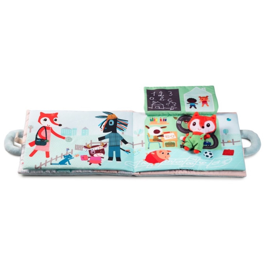 Lilliputiens - Textile book Good morning fox Alice