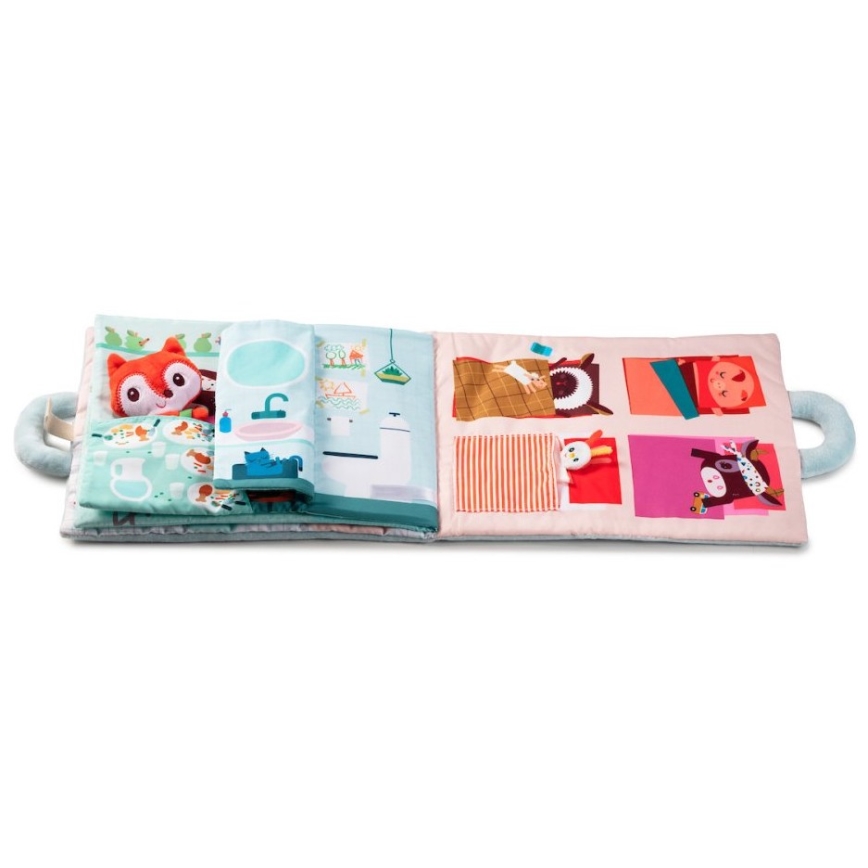Lilliputiens - Textile book Good morning fox Alice