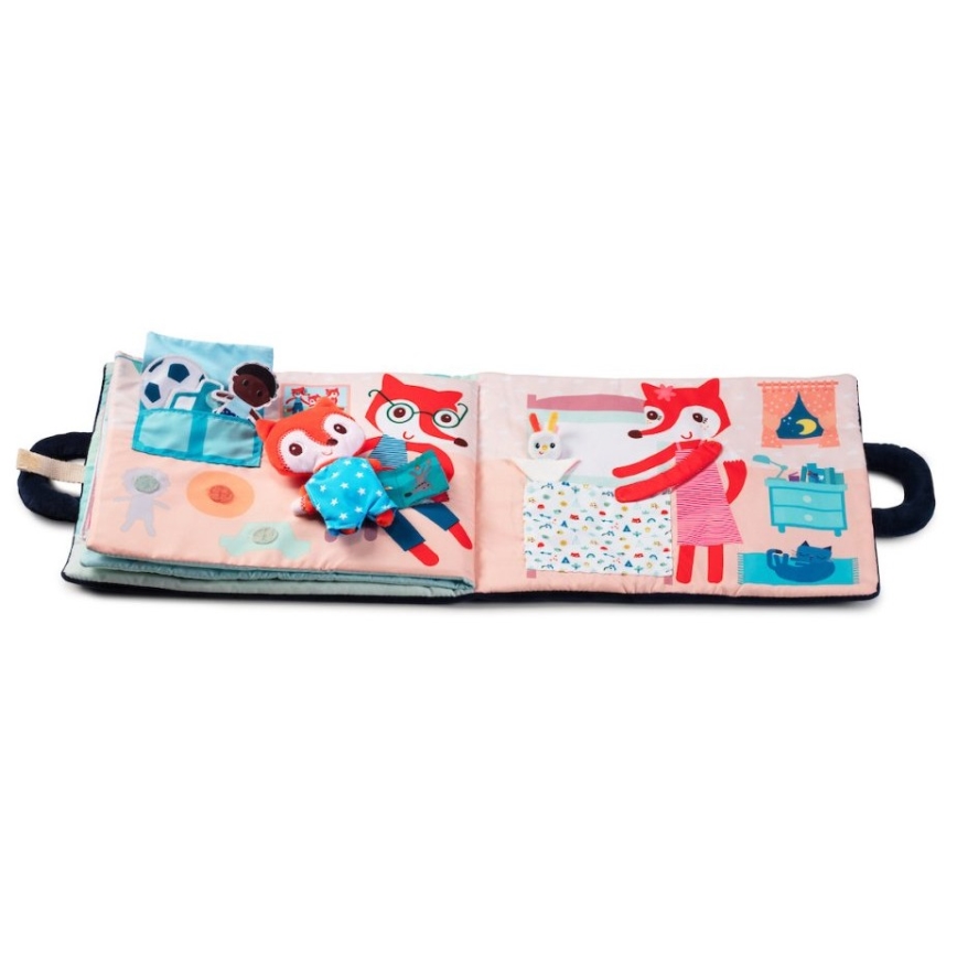 Lilliputiens - Textile book Goodnight fox Alice
