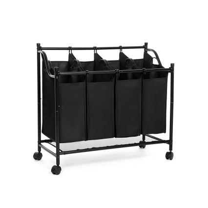 LINA Laundry Hamper, Black