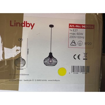 Lindby - Chandelier on a string FRANCES 1xE27/60W/230V