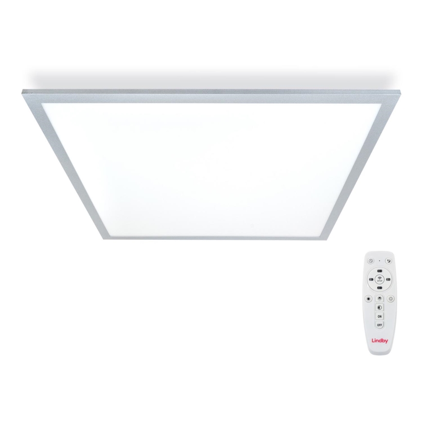 Lindby - LED Dimmable ceiling light LIVEL LED/27W/230V + remote control