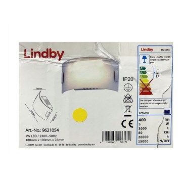 Lindby - LED Wall light GISELA LED/5W/230V