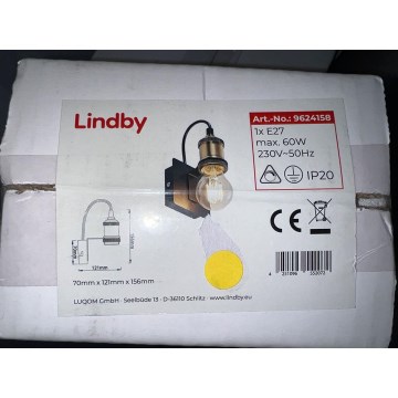 Lindby - Wall lamp AURELLA 1xE27/60W/230V