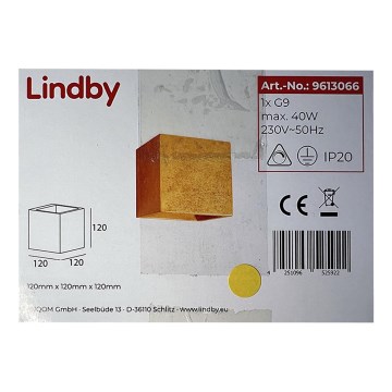 Lindby - Wall light YADE 1xG9/20W/230V