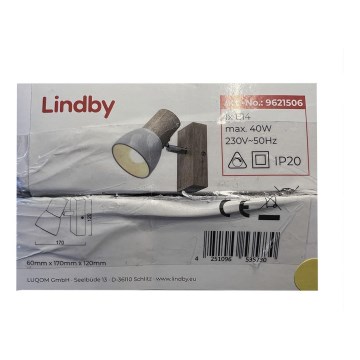 Lindby - Wall spotlight THORIN 1xE14/40W/230V