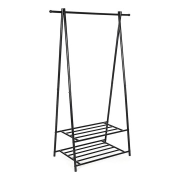 LINEA Black Freestanding Coat Rack