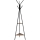 LINEA Freestanding Coat Rack, Black/Brown