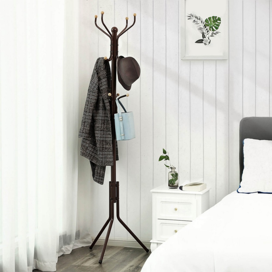 LINEA Freestanding Coat Rack – Black