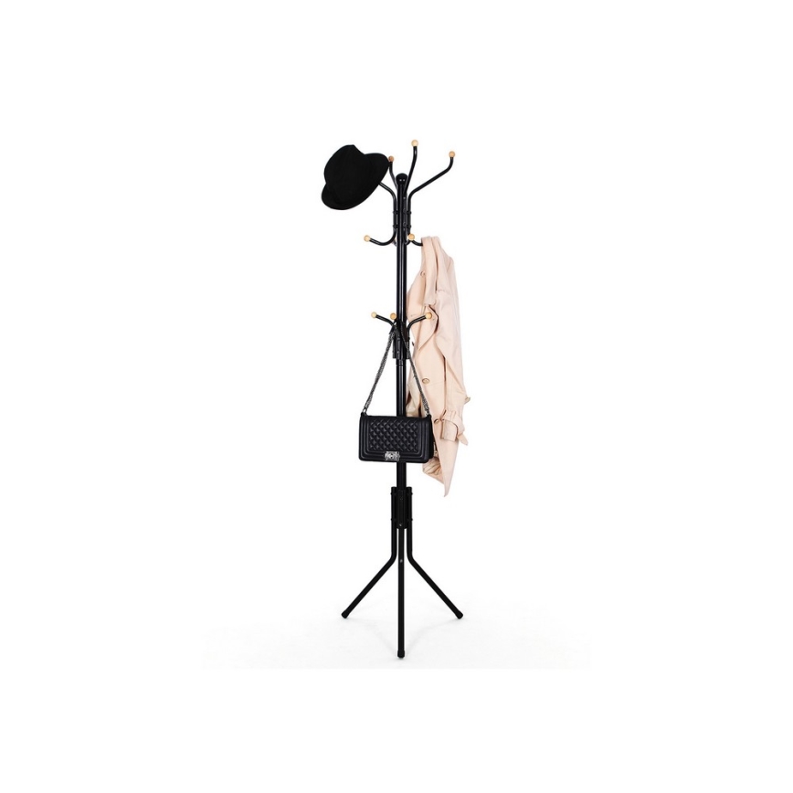 LINEA Freestanding Coat Rack – Black