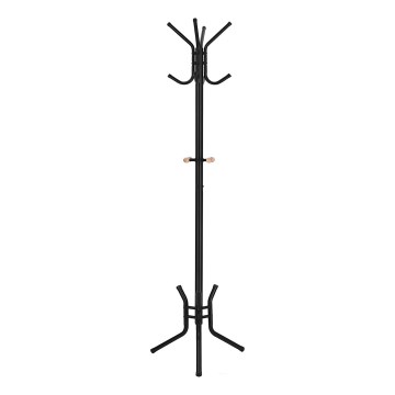 LINEA Freestanding Coat Rack, Black
