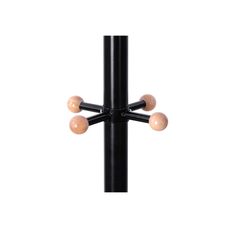 LINEA Freestanding Coat Rack, Black