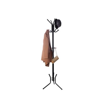 LINEA Freestanding Coat Rack, Black