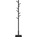 LINEA Freestanding Coat Rack, Black