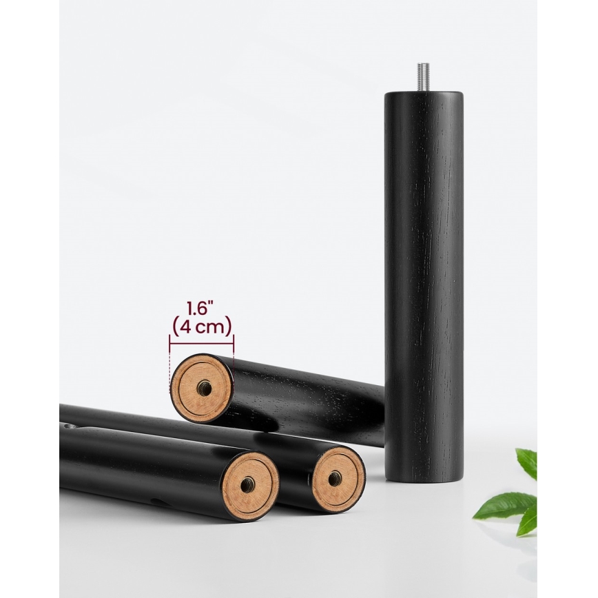 LINEA Freestanding Coat Rack, Black
