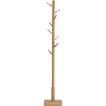 LINEA Freestanding Coat Rack, Brown