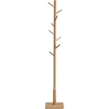 LINEA Freestanding Coat Rack, Brown
