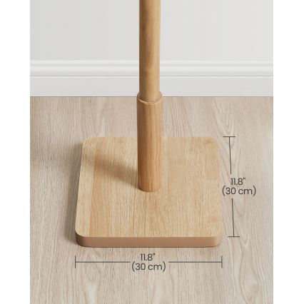 LINEA Freestanding Coat Rack, Brown