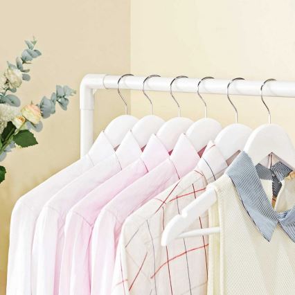 LINEA Freestanding Coat Rack, White