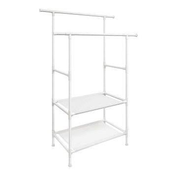 LINEA freestanding coat rack, white